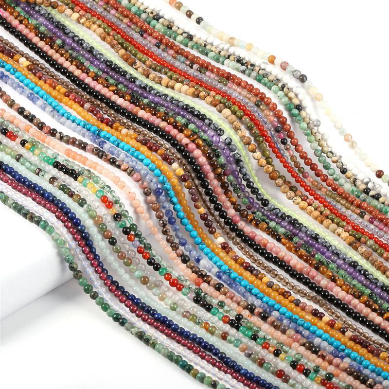 Colorful natural stone beads from the COCO'S JEWELRY studio